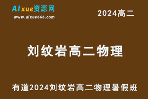 有道2024刘纹岩高二物理暑假班视频教程-乐学教程网